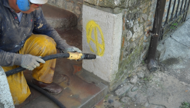 Pulitura superfici civili e monumentali - Ponte Marzio